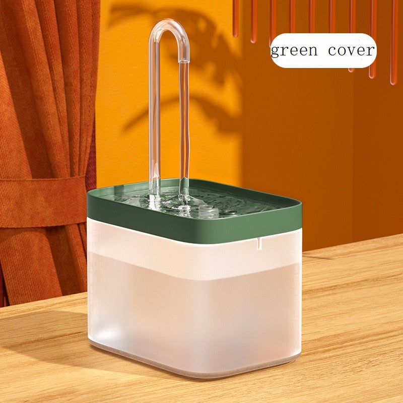 "Automatic Cat Water Fountain – 1.5L USB Filtered Drink Dispenser for Cats"