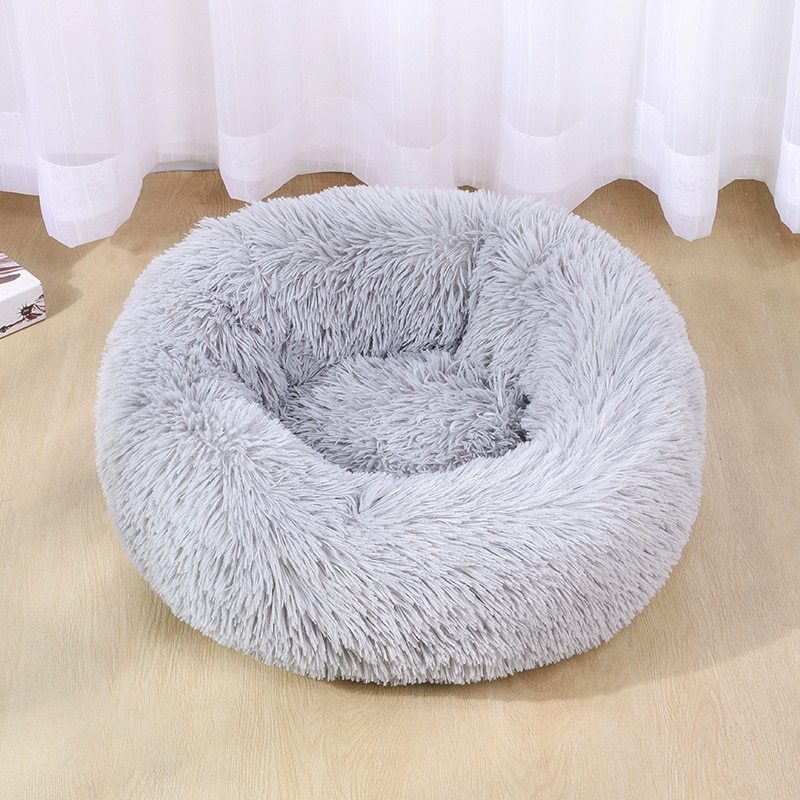 Super Soft Washable Dog Bed – Plush Velvet Kennel for Deep Sleep & Comfort