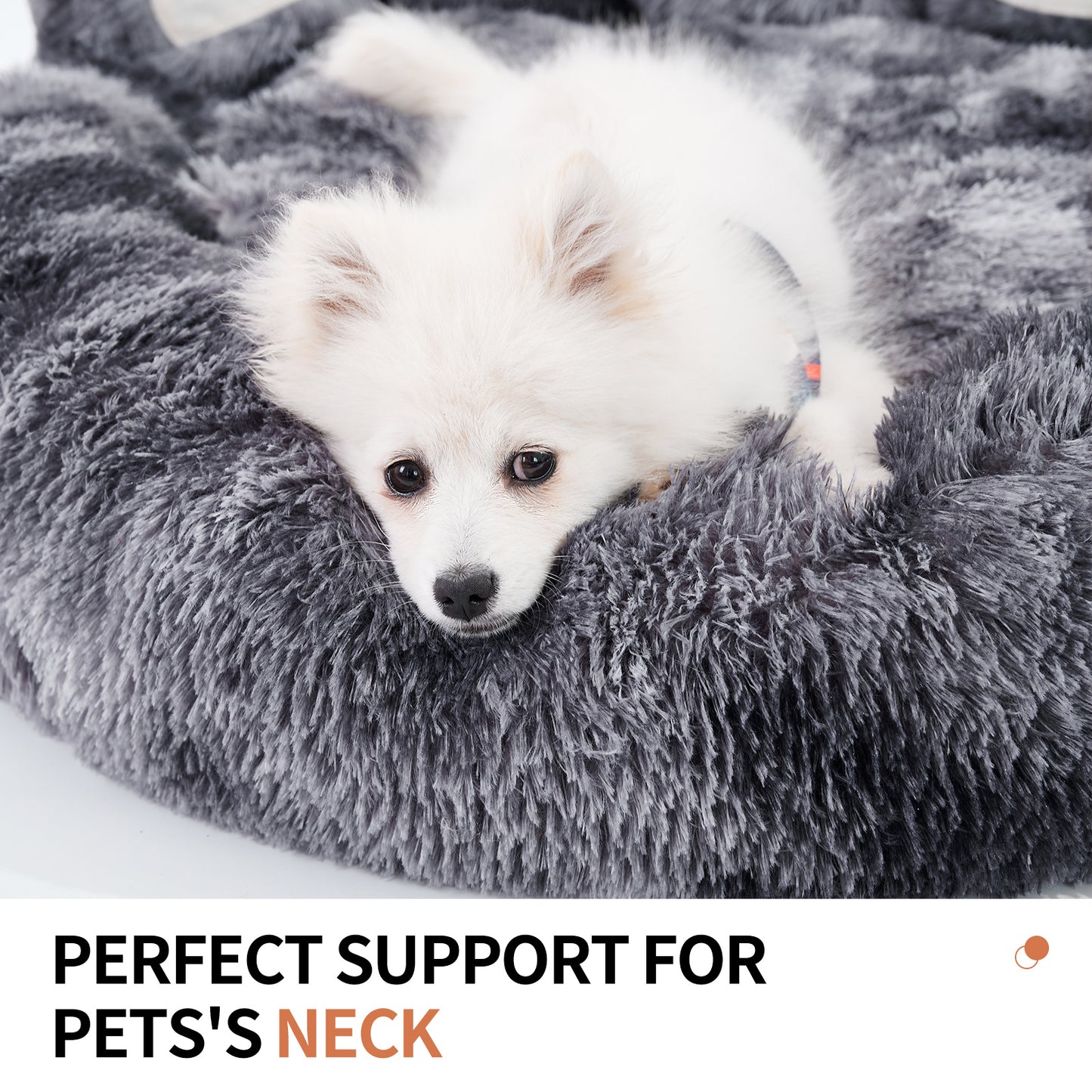 Cozy Bear Paw Dog Bed – Plush, Cute & Comfortable for Small to Medium Pets
