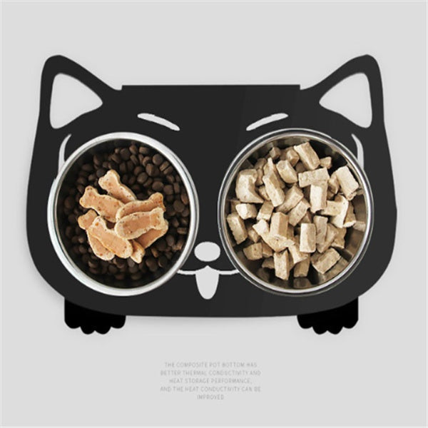 **Non-Slip Anti-Falling Feeding Water Bowl for Cats & Dogs – Perfect for Mess-Free Meals!**