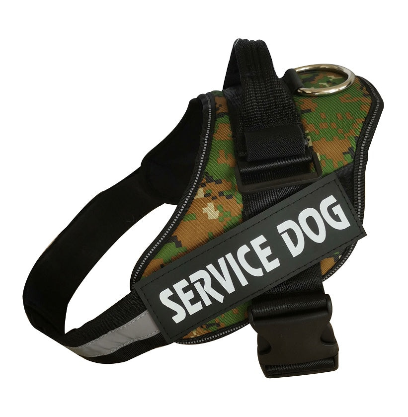 Adjustable No-Pull Reflective Dog Harness - Comfortable, Breathable, and Stylish Vest for All Sizes