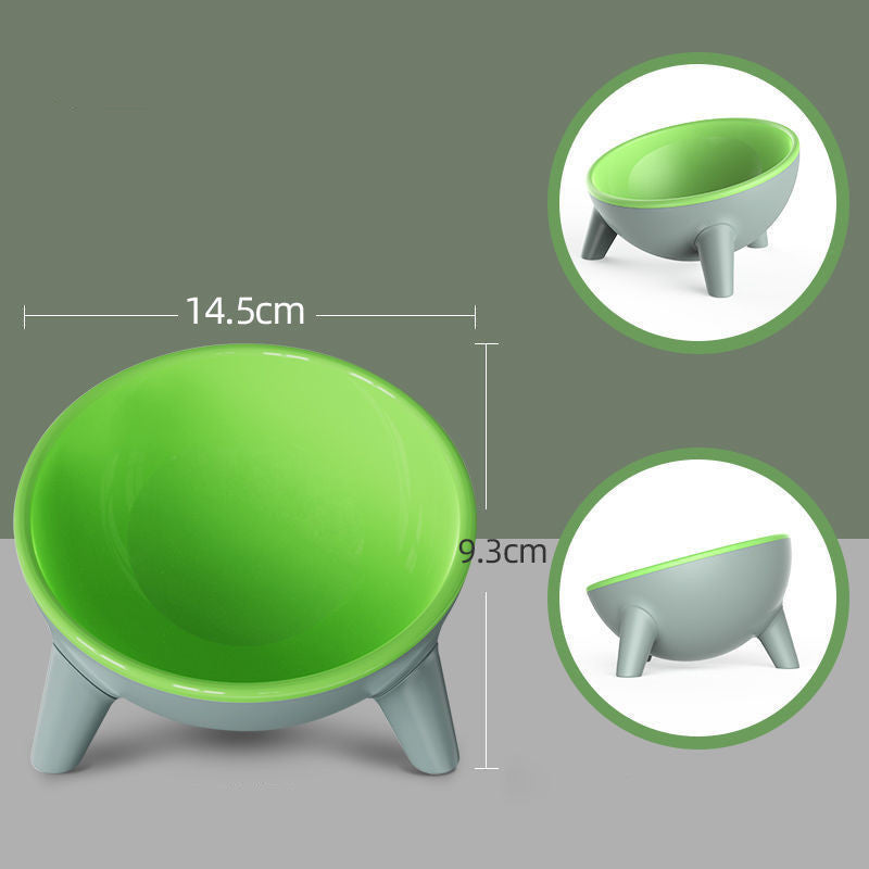 Cat Bowl With Stand Pet Feeding Food Bowls Dogs Bunny Rabbit Nordic Color Feeder Product Supplies Pet Accessories