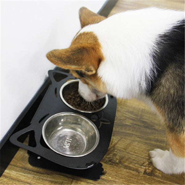 **Non-Slip Anti-Falling Feeding Water Bowl for Cats & Dogs – Perfect for Mess-Free Meals!**