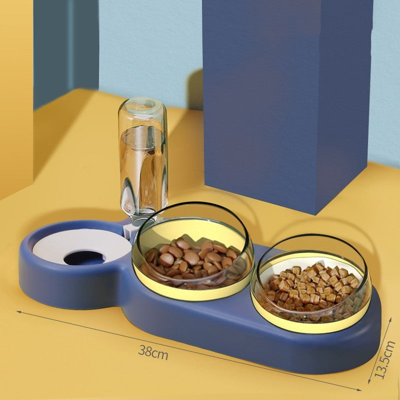 Dogs Cats Pets Rice Bowls Automatic Water Bowls