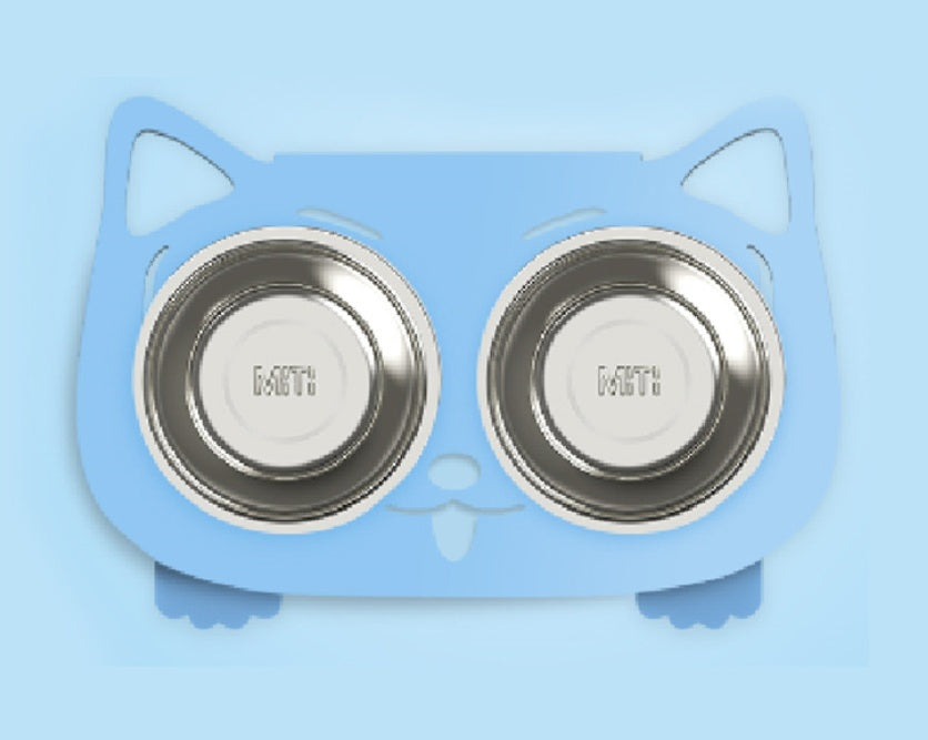 **Non-Slip Anti-Falling Feeding Water Bowl for Cats & Dogs – Perfect for Mess-Free Meals!**