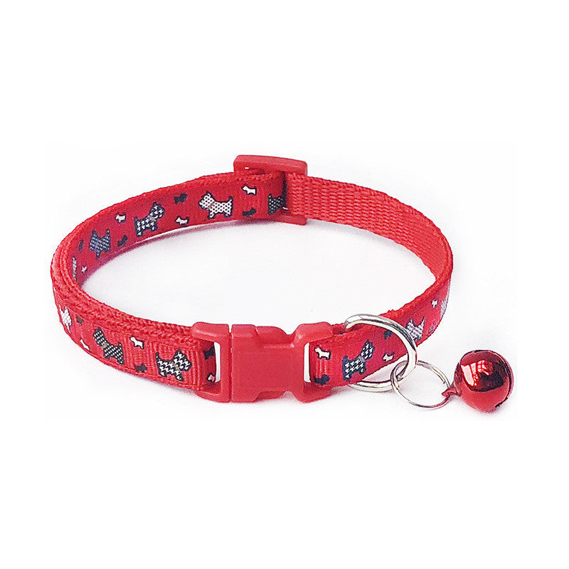 Patch Bell Collar Pet Cat Collar