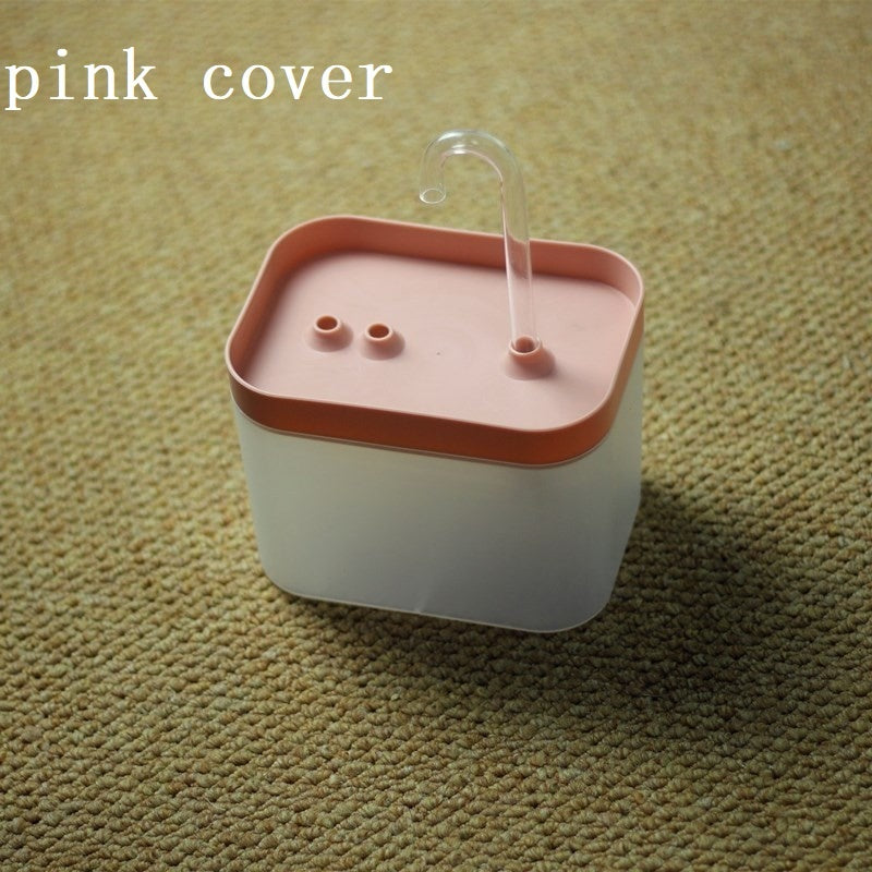 "Automatic Cat Water Fountain – 1.5L USB Filtered Drink Dispenser for Cats"