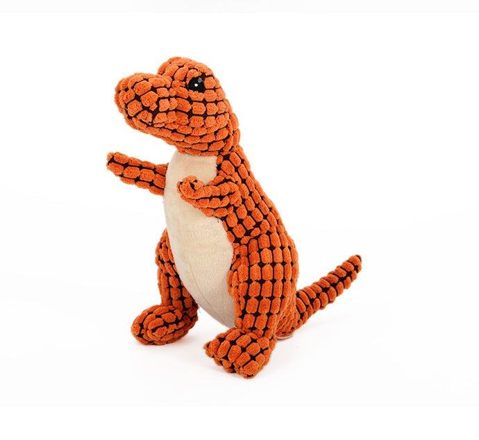 Interactive Dinosaur Dog Toy – Perfect for Large Dogs, Chew, Squeak & Play!