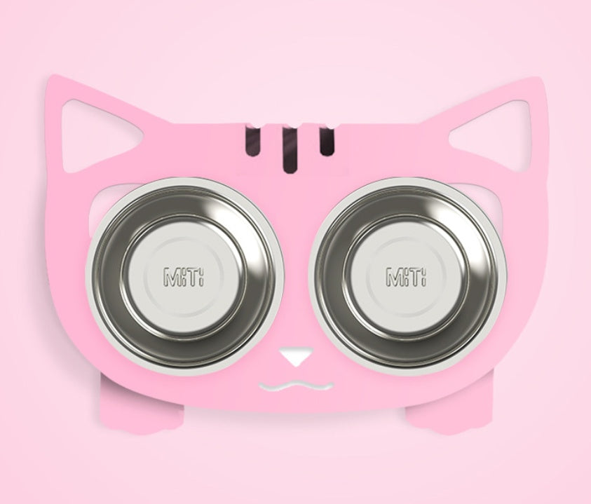 **Non-Slip Anti-Falling Feeding Water Bowl for Cats & Dogs – Perfect for Mess-Free Meals!**