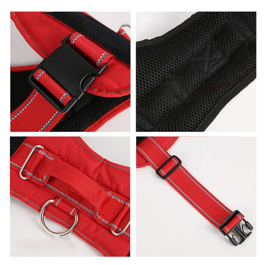 Customizable Pet Chest Strap – Comfort, Safety, and Style for Your Furry Friend!