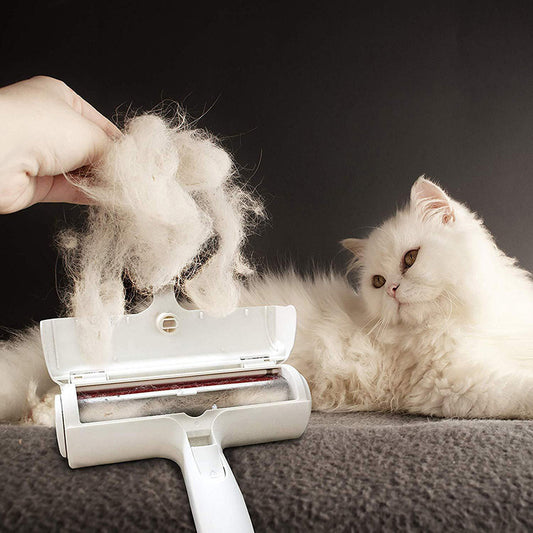"Pet Hair Remover Roller – Easy Lint & Fur Cleaning for Clothes, Furniture, & Carpets"