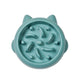 Pet Cat Slow Feeder Bowls Anti Choking Slow Feeder Dish Bowl Home Dog Eating Plate Anti Gulping Bowl Supplies