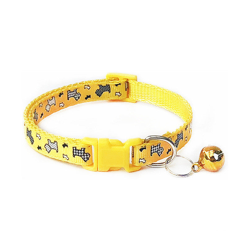 Patch Bell Collar Pet Cat Collar