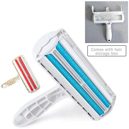 "2-Way Pet Hair Roller Remover – Clean Fur from Furniture, Clothes & Sofas"