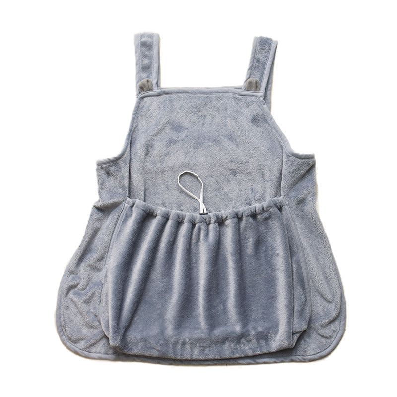 Cozy & Stylish Cat Apron - Soft, Non-Stick Plush Camisole for Your Pet