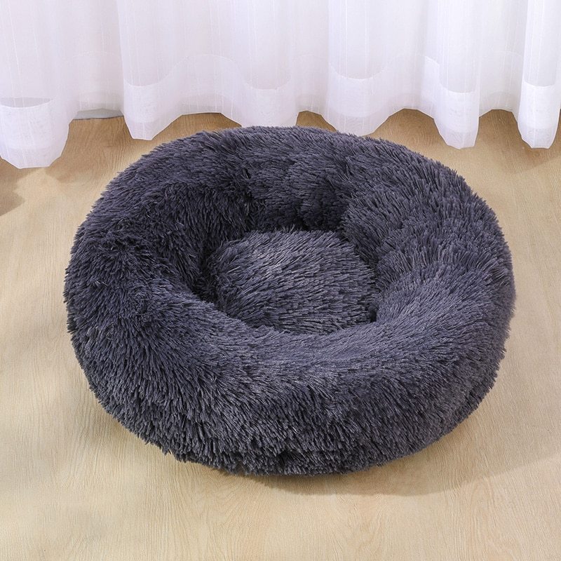 Super Soft Washable Dog Bed – Plush Velvet Kennel for Deep Sleep & Comfort
