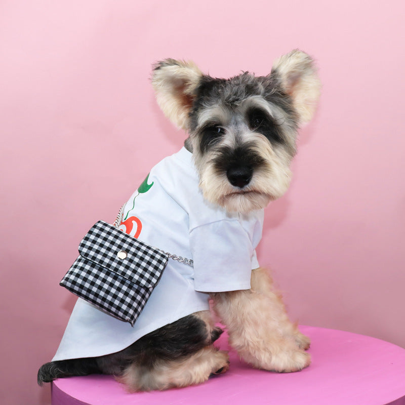 Dog Small Dog Pet Backpack Dog Schoolbag Accessories Pet Accessories