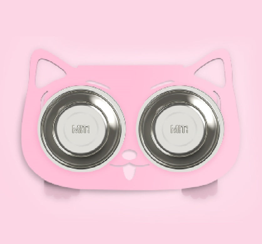 **Non-Slip Anti-Falling Feeding Water Bowl for Cats & Dogs – Perfect for Mess-Free Meals!**