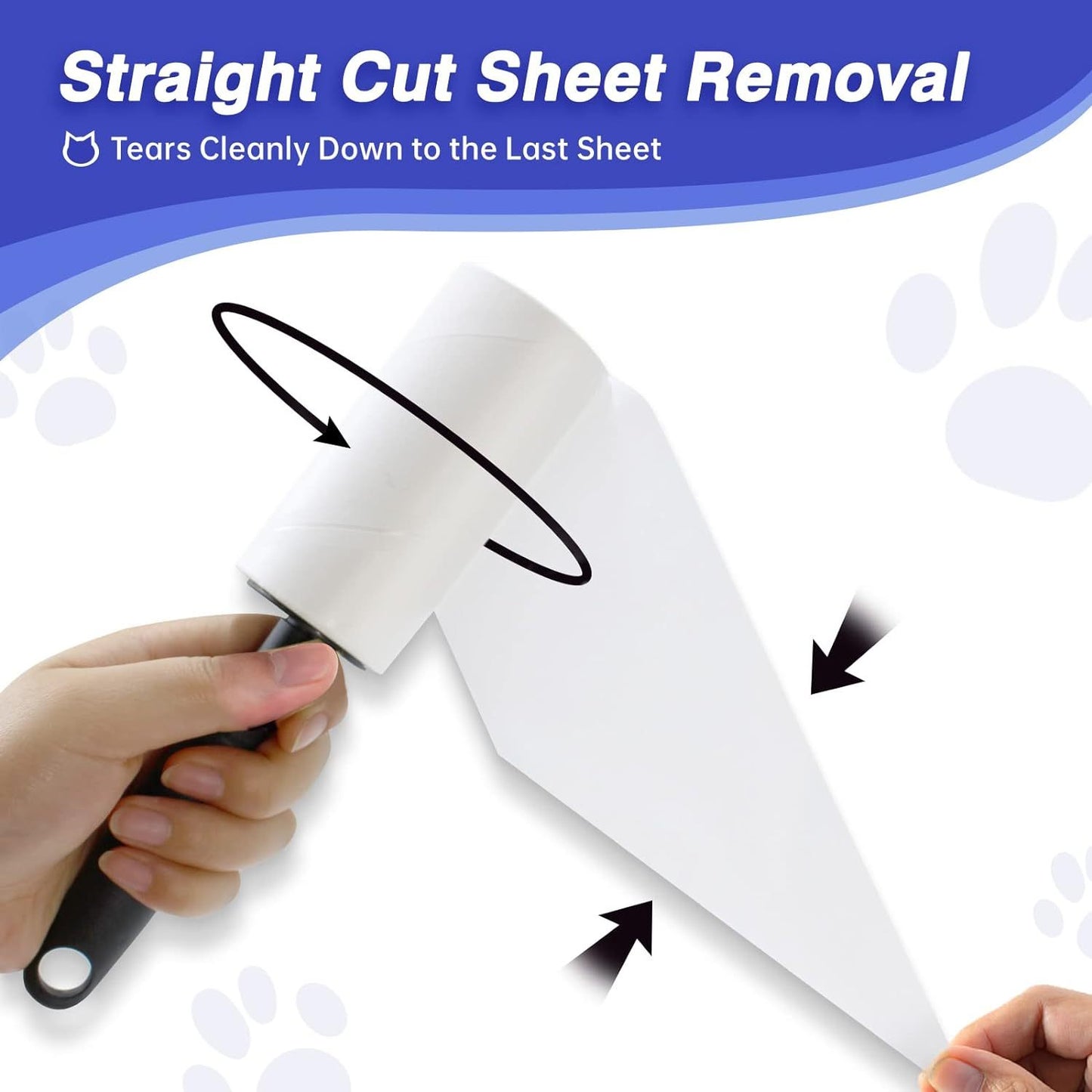 "RAINBEAN Extra Sticky Lint Rollers – 540 Sheets, Pet Hair Remover for Clothes & Furniture"
