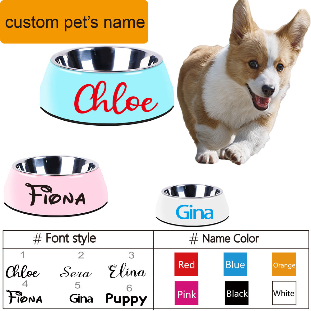 Supplies Bowls Large Stainless Steel Food Bowls Pet Cat Bowls