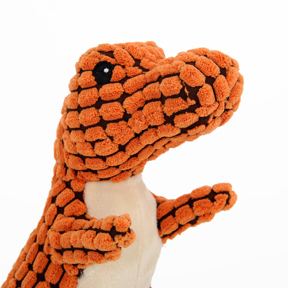 Interactive Dinosaur Dog Toy – Perfect for Large Dogs, Chew, Squeak & Play!