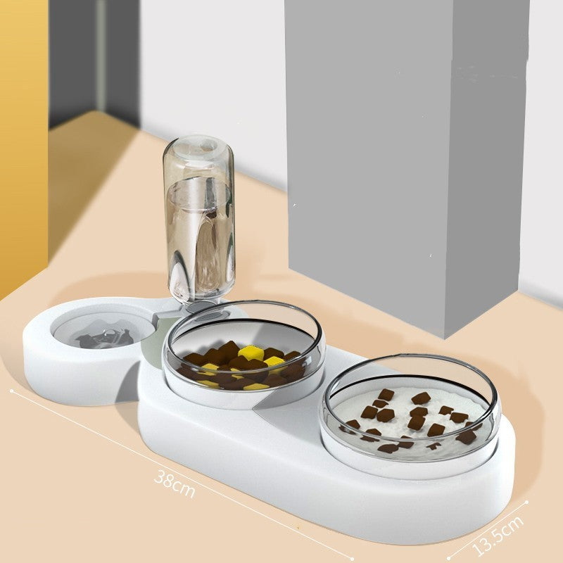Dogs Cats Pets Rice Bowls Automatic Water Bowls