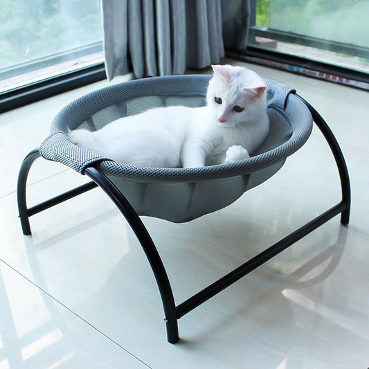 Cozy Free-Standing Cat Hammock Bed – Easy Assembly & Excellent Breathability!