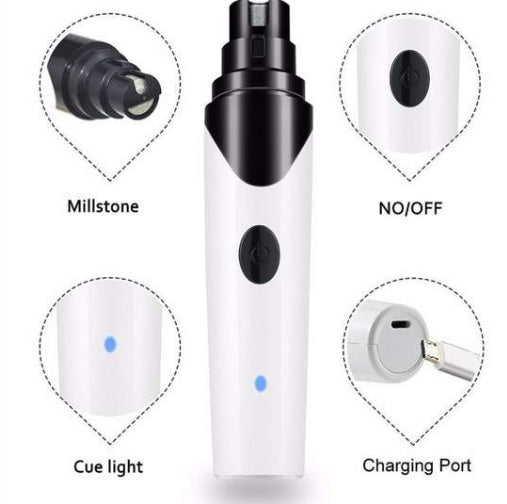 Electric Nail Clippers & Sharpener – Efficient, Safe Grooming for Your Pets!