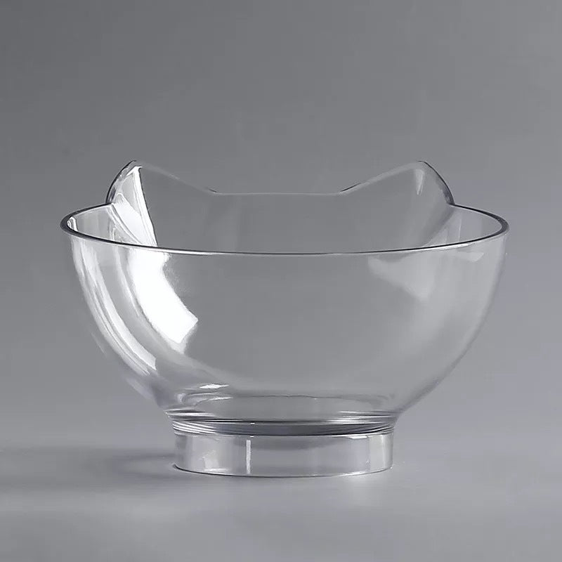"Ergonomic Double Cat Bowl – Protect Your Cat's Neck While Eating"