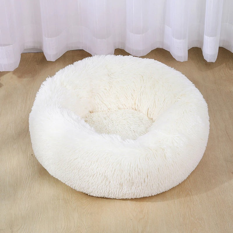 Super Soft Washable Dog Bed – Plush Velvet Kennel for Deep Sleep & Comfort