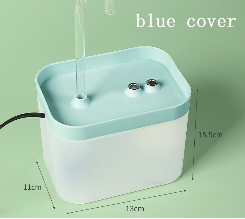 "Automatic Cat Water Fountain – 1.5L USB Filtered Drink Dispenser for Cats"