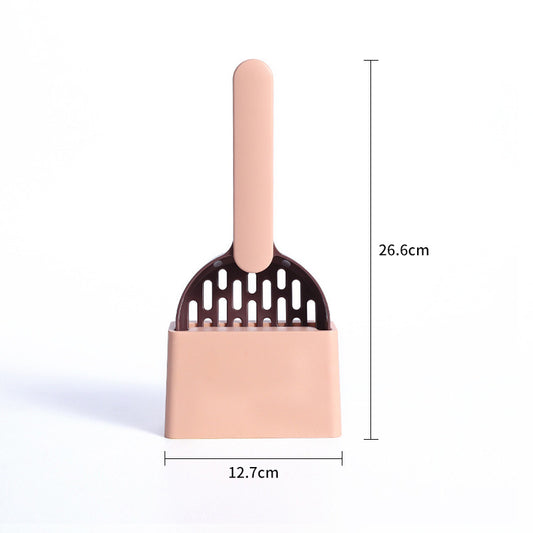 "Effortless Pet Clean-Up: Multi-Functional Dog & Cat Litter Scoop for Easy Mess Removal"