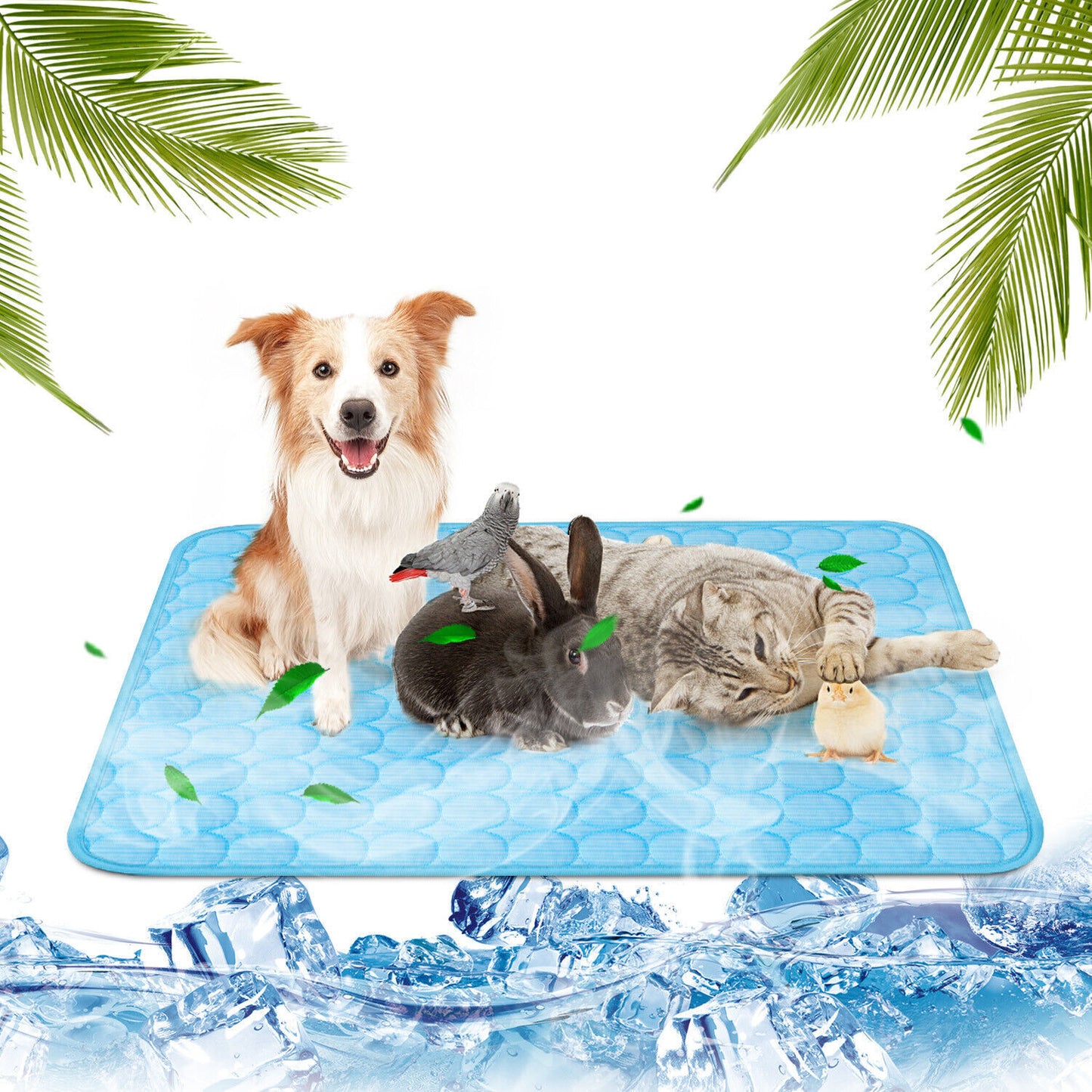 Cooling Mat for Pets – Summer Bed for Dogs & Cats to Stay Cool & Comfortable