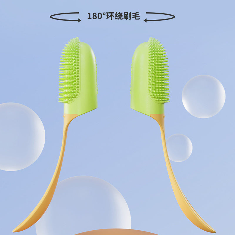 "Silicone Finger Toothbrush for Dogs & Cats – Easy Oral Care Tool for Pets"