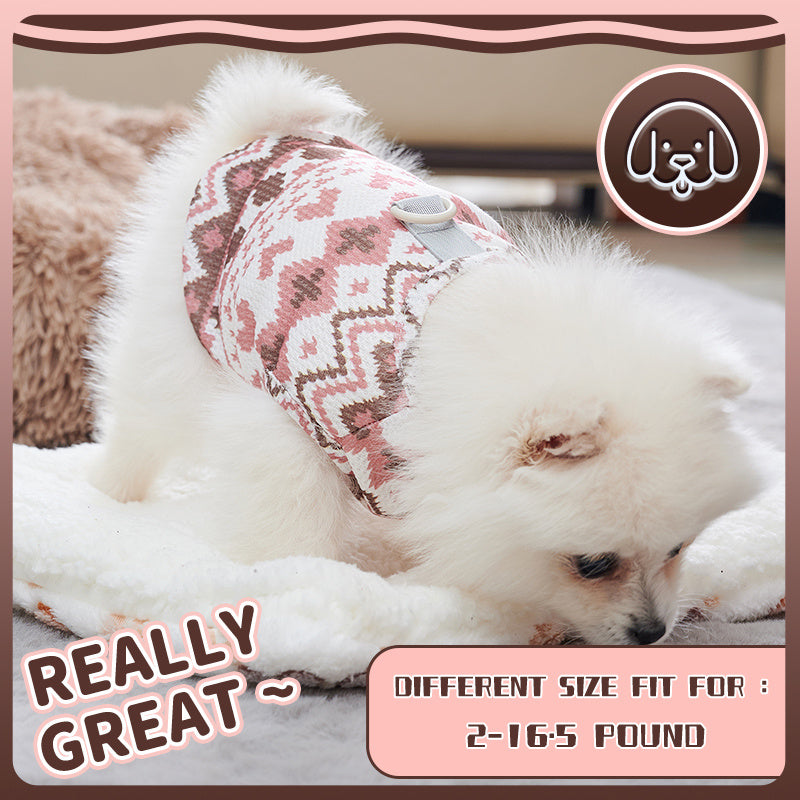 Bohemian Style Summer Pet Vest – Trendy Outfit for Small & Medium Dogs & Cats