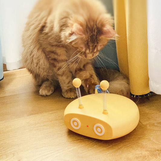 **"Interactive Electric Cat Toy – Laser Robot with Automatic Movement for Endless Fun!"**