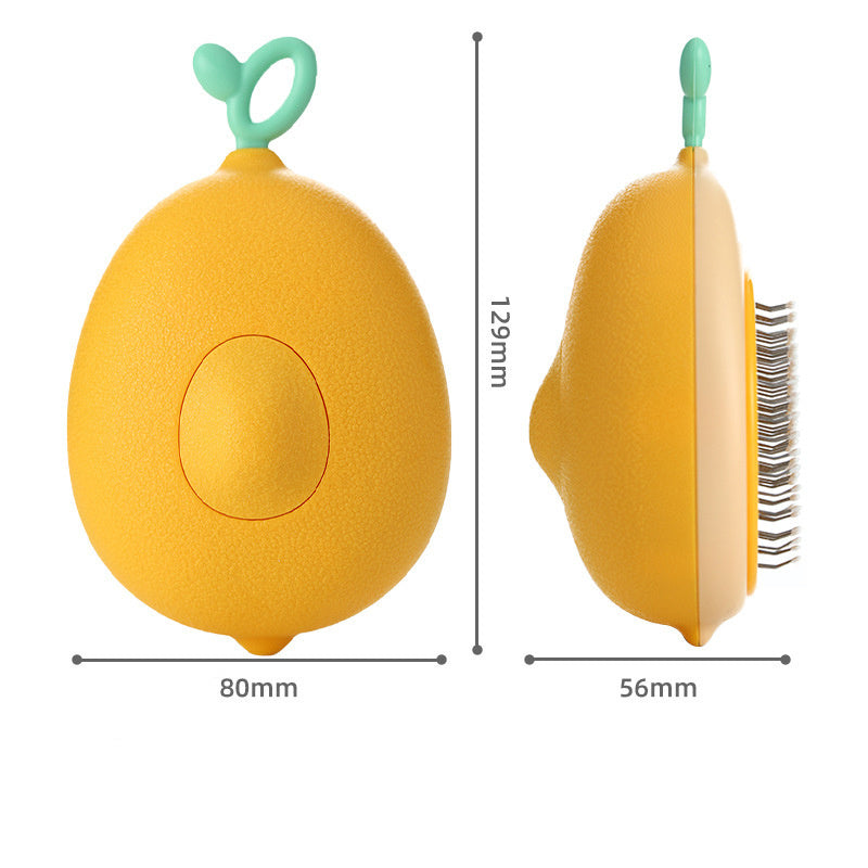"Self-Cleaning Cat Grooming Comb – Effortless Floating Hair Removal for Cats & Dogs!"