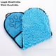 Quick-Dry Microfiber Dog Towel with Hand Pockets – Perfect for Large Pets!