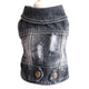 Designer pet Clothes Small Dog Denim Jacket Coat Cat Costume Puppy Jeans Vest Spring Clothing