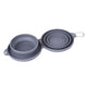 Portable Rubber Foldable Double Pet Bowl – Convenient, Space-Saving Feeding Solution!