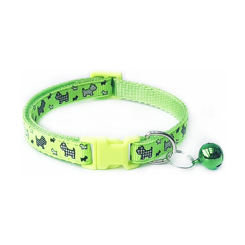 Patch Bell Collar Pet  Cat Collar