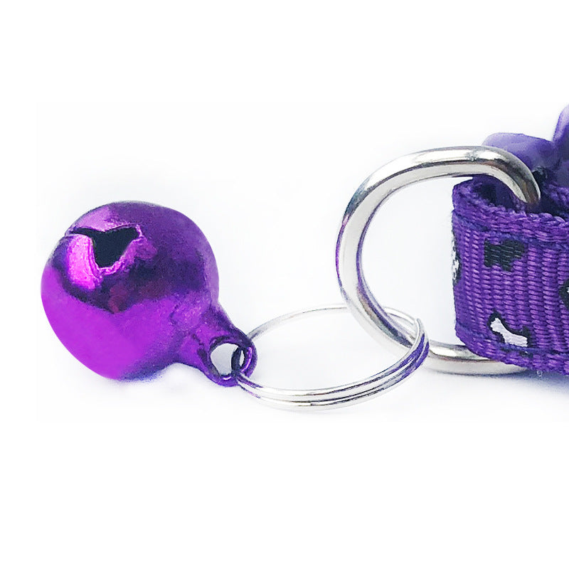 Patch Bell Collar Pet  Cat Collar