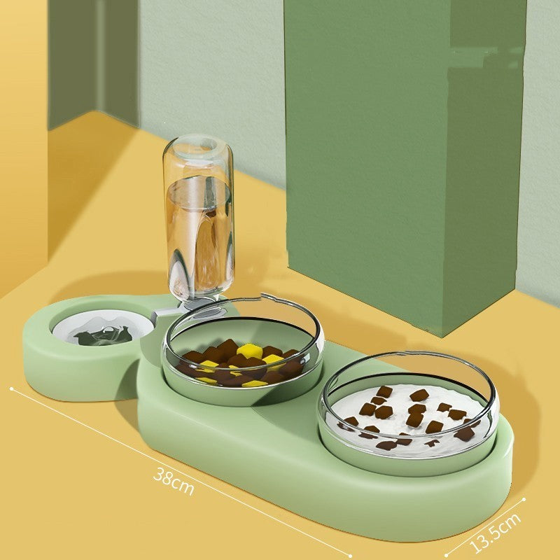 Dogs Cats Pets Rice Bowls Automatic Water Bowls