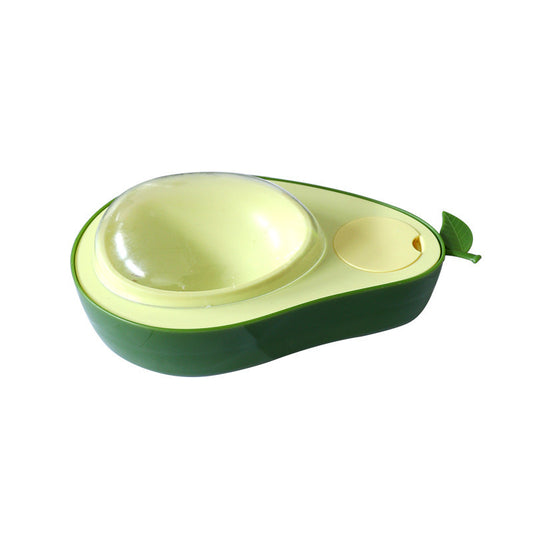 Avocado Pet  Cat Automatic Feeder Bowl For Dogs Drinking Water 690ml Bottle Kitten Bowls Slow Food Feeding Container Supplies